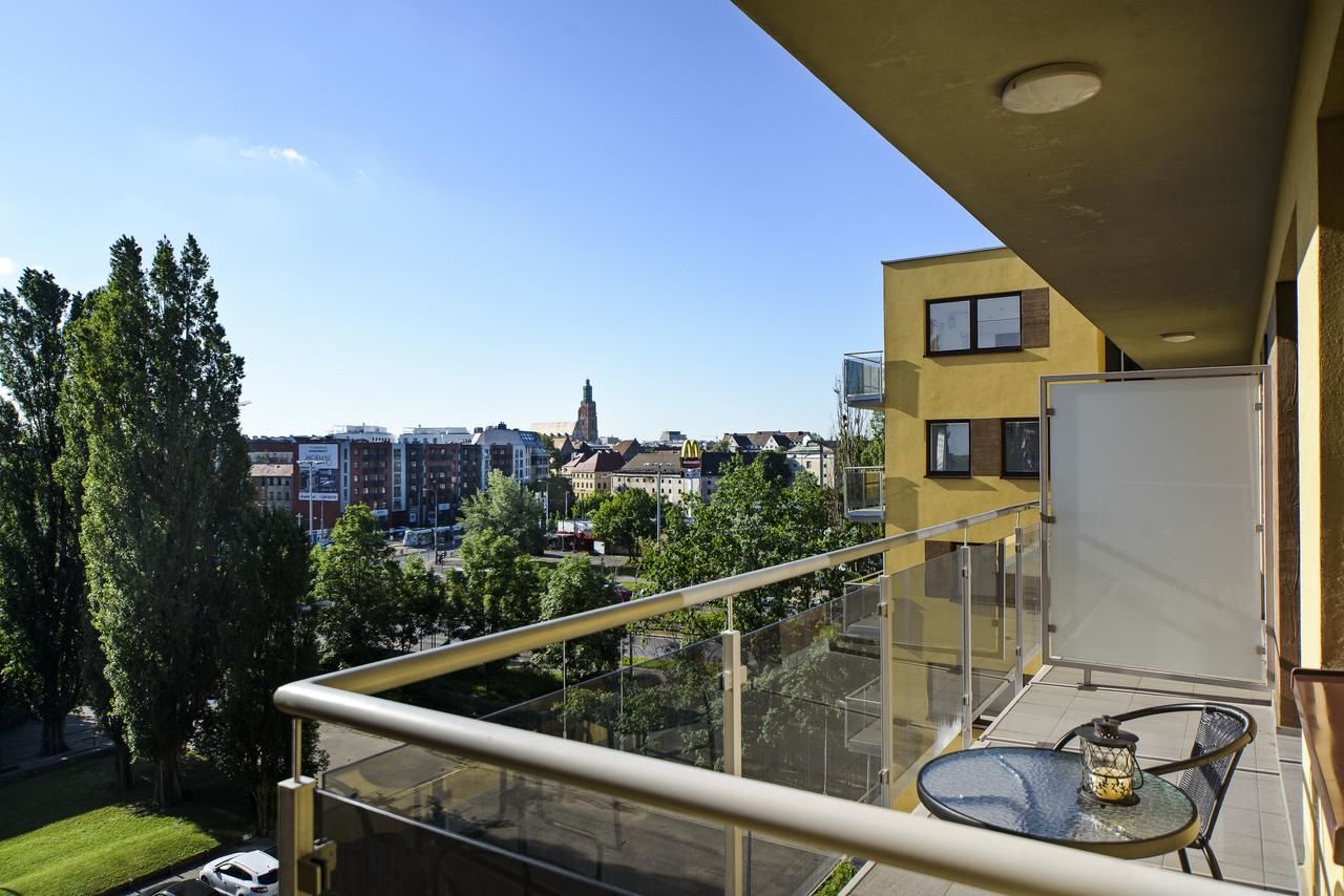 Апартаменты Apartamenty City View od WroclawApartament-pl Вроцлав-17
